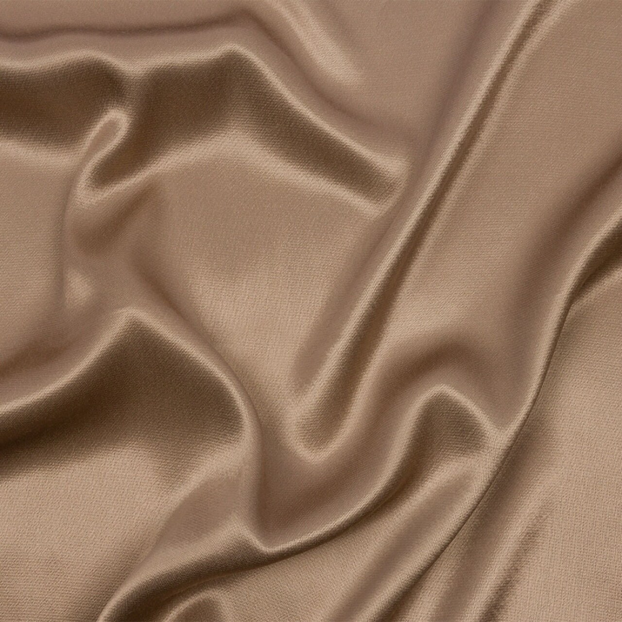 1 Yard Natural Sustainable Viscose Fluid Satin Soft Dressmaking Fabric 55 inch Width
